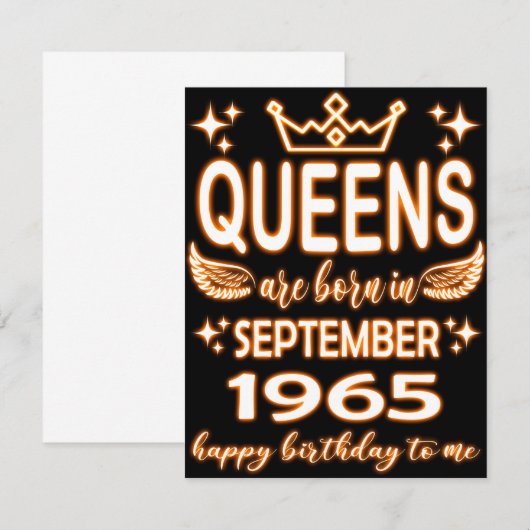 57歳の誕生日 (正面/裏面)