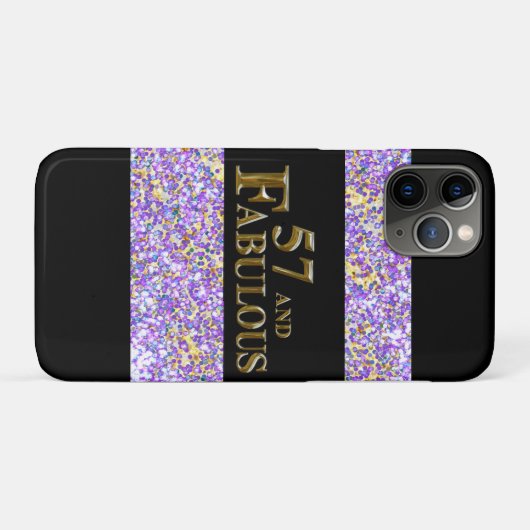 57歳の誕生日 Case-Mate iPhoneケース (裏面(横))