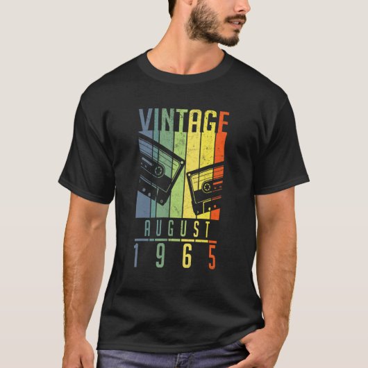 57歳ヴィンテージ威厳がある1965 57日 Tシャツ (正面)