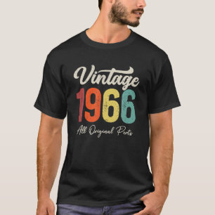 57歳ヴィンテージ1966 57番目の誕生日装飾 Tシャツ