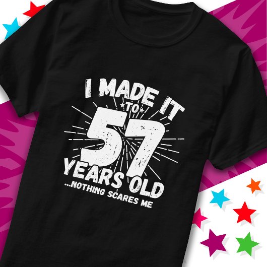 57歳皮肉ミームおもしろい57誕生日 Tシャツ