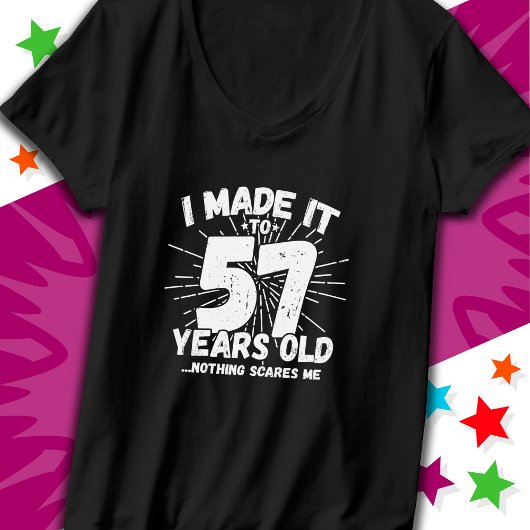 57歳皮肉ミームおもしろい57誕生日 Tシャツ