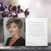 57歳 & ファビュラス オーキッド フォト バースデー グリーティング カード