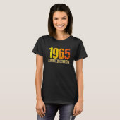 57誕生日レディースメンズ57年1965 3 Tシャツ (正面フル)