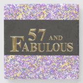 57誕生日 ストーンコースター (正面)