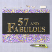 57誕生日 薄葉紙 (クラフト)