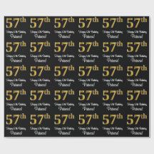 57誕生日：豪華エレガントなフェイク金ゴールドルック#