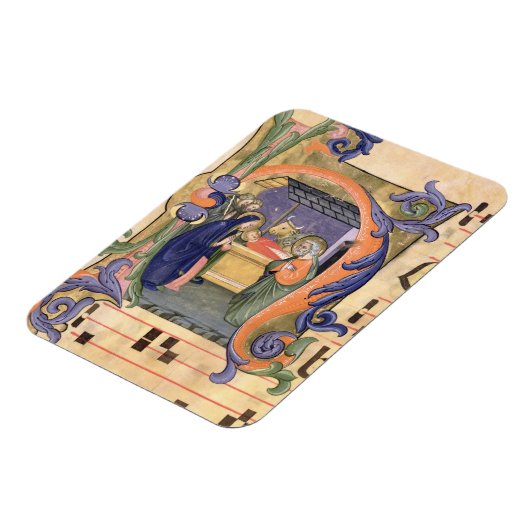 571 f.6rのイニシャル「H」を描いた マグネット (左側)