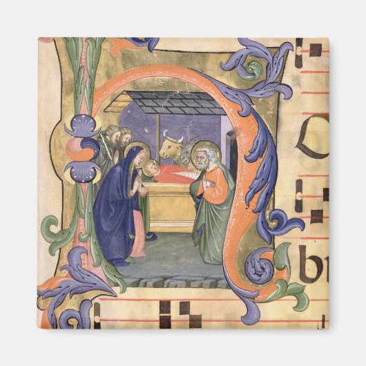 571 f.6rのイニシャル「H」を描いた マグネット (正面)