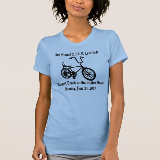 57852bikeの第2年次S.I.L.F.愛乗車       … Tシャツ (正面)