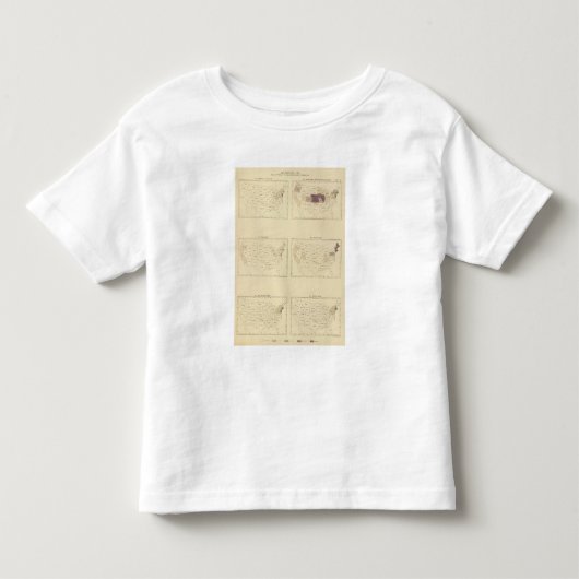57 1890年を製造します トドラーTシャツ (正面)