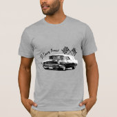 「57 Chevyの遊牧民 Tシャツ (正面)