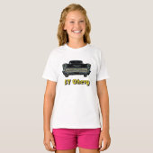 57 Chevy Bel Air KidのTシャツ Tシャツ (正面フル)