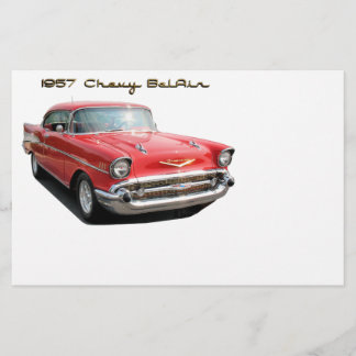 57 Chevy BelAirの文房具 便箋