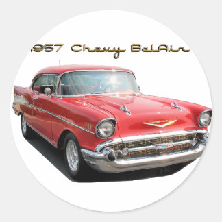 57 Chevy Belairシール ラウンドシール