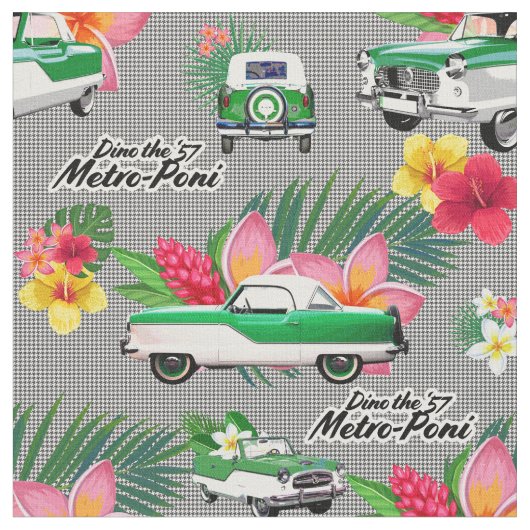 57 Metro-Poniファブリックのディノ ファブリック (クローズアップ)