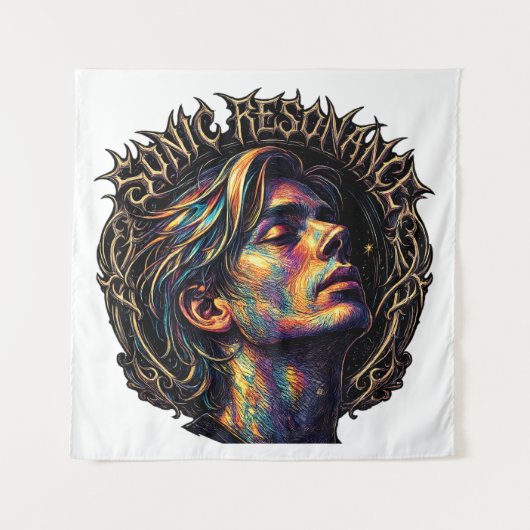 57" x 57" タペストリー (正面)