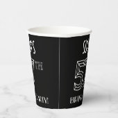 57th Birthday Party:アールデコスタイル+名前をカスタムする 紙コップ (右)