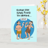 58おもしろい番目の男性誕生日 カード (黄色い花)