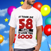 58おもしろい誕生日のワードアートはTシャツに似合う Tシャツ