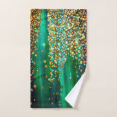 58ウォーターフォールSET バスタオルセット (ハンドタオル)