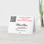 58クラシック大事な行事カスタマイズ カード (裏面)