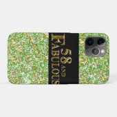 58歳の誕生日 Case-Mate iPhoneケース (裏面(横))