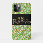 58歳の誕生日 Case-Mate iPhoneケース (裏)