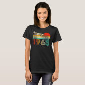58歳誕生日ヴィンテージ1965 58誕生日 Tシャツ (正面フル)