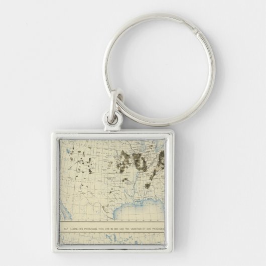 58石炭1890、鉄鉱石1889 キーホルダー (正面)