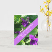 58結婚周年記念 カード (黄色い花)