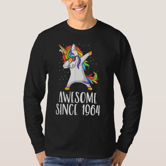 58誕生日ユニコーンダ素晴らしブ1964年以降 Tシャツ (正面)