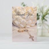 5807 – ブーケ、リングや輪、クロス サンキューカード (スタンド正面)