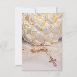 5807-リングとクロスのブーケ 招待状