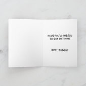 59おもしろい期誕生日おめでとう カード (内部)