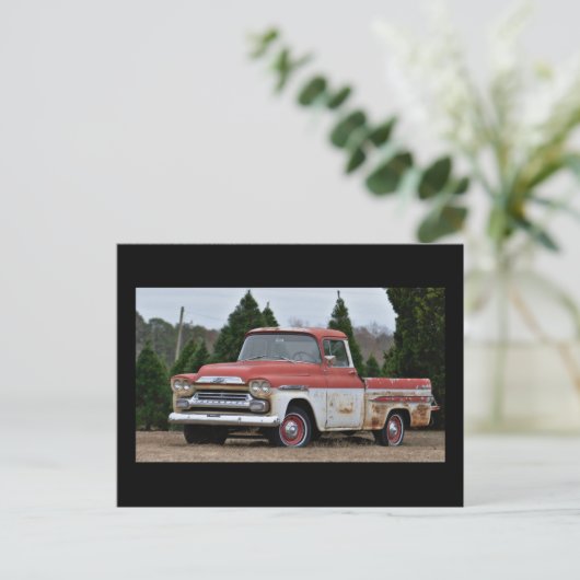 59アーカンソーのクリスマスツリーファームのシェビー ポストカード (スタンド正面)