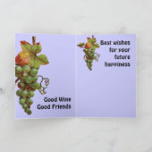 59周年記念の願い、カスタマイズ可能 カード (内部)