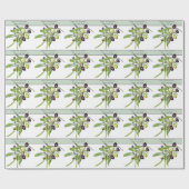 59周年記念結婚オリーブ ラッピングペーパー (フラット)