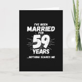 59年目の結婚記念日 面白い カード (正面)