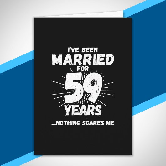 59年目の結婚記念日 面白い カード