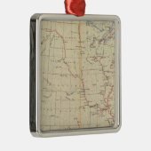 59本の可航川、ルート1890年 メタルオーナメント (右)