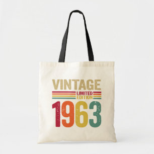59歳の古い贈り物ヴィンテージ1963年59回目の誕生日贈り物 トートバッグ