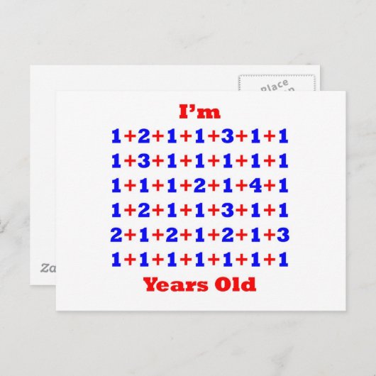 59歳！ ポストカード (正面/裏面)