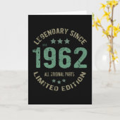 59歳Bdayレジェンド59誕生日 カード (黄色い花)