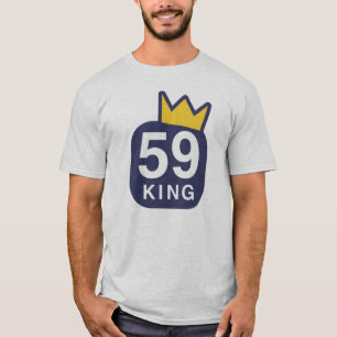 59王T-Shirt (灰) Tシャツ