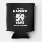 59結婚した年59おもしろい周年 缶クーラー (正面)