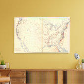 59航行可能な河川，ルート1890 キャンバスプリント (インサイチュ (リビング))