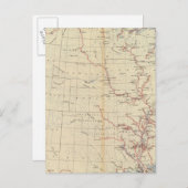 59航行可能な河川,ルート1890 ポストカード (正面/裏面)