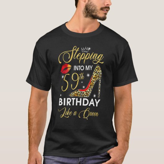 59誕生日に入ってボスW Tシャツ (正面)