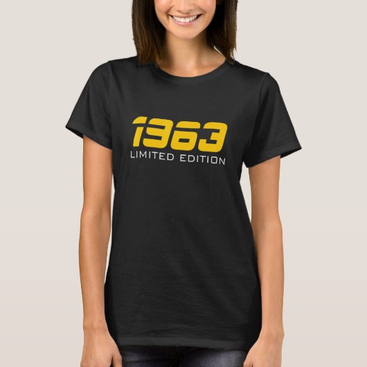 59誕生日レディースメンズ59年1963 2 Tシャツ (正面)
